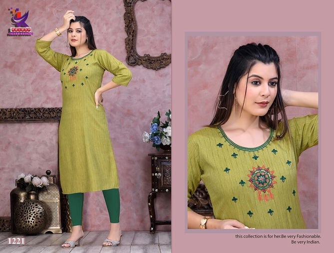 Kalash Royal Queen Ethnic Wear Wholesale Designer Embroidery Kurtis